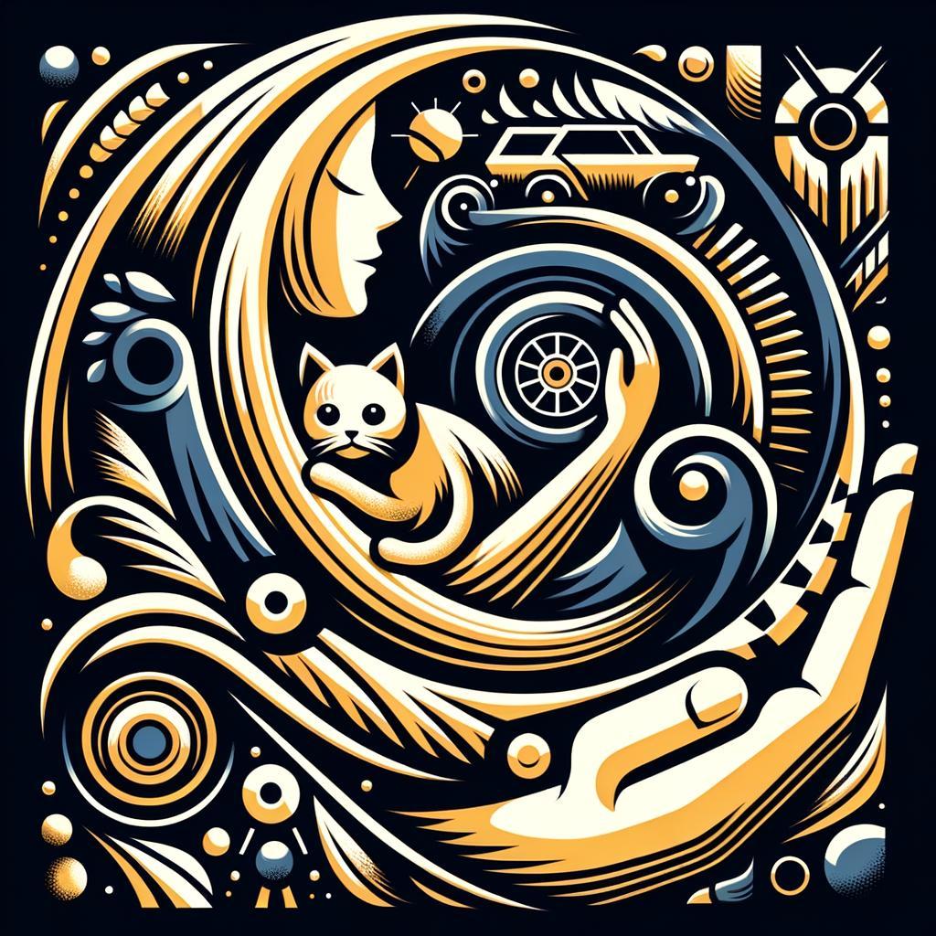 Cat Sneaks into Car Tire to Have Kittens, Person Welcomes Them with Open Arms, Changing Their World Forever