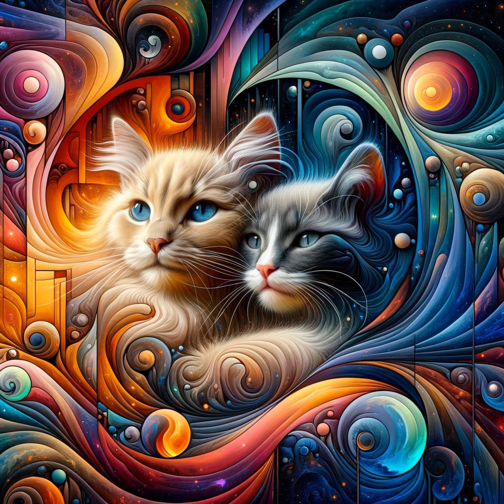 Heartwarming bond between cat⁢ and kitten